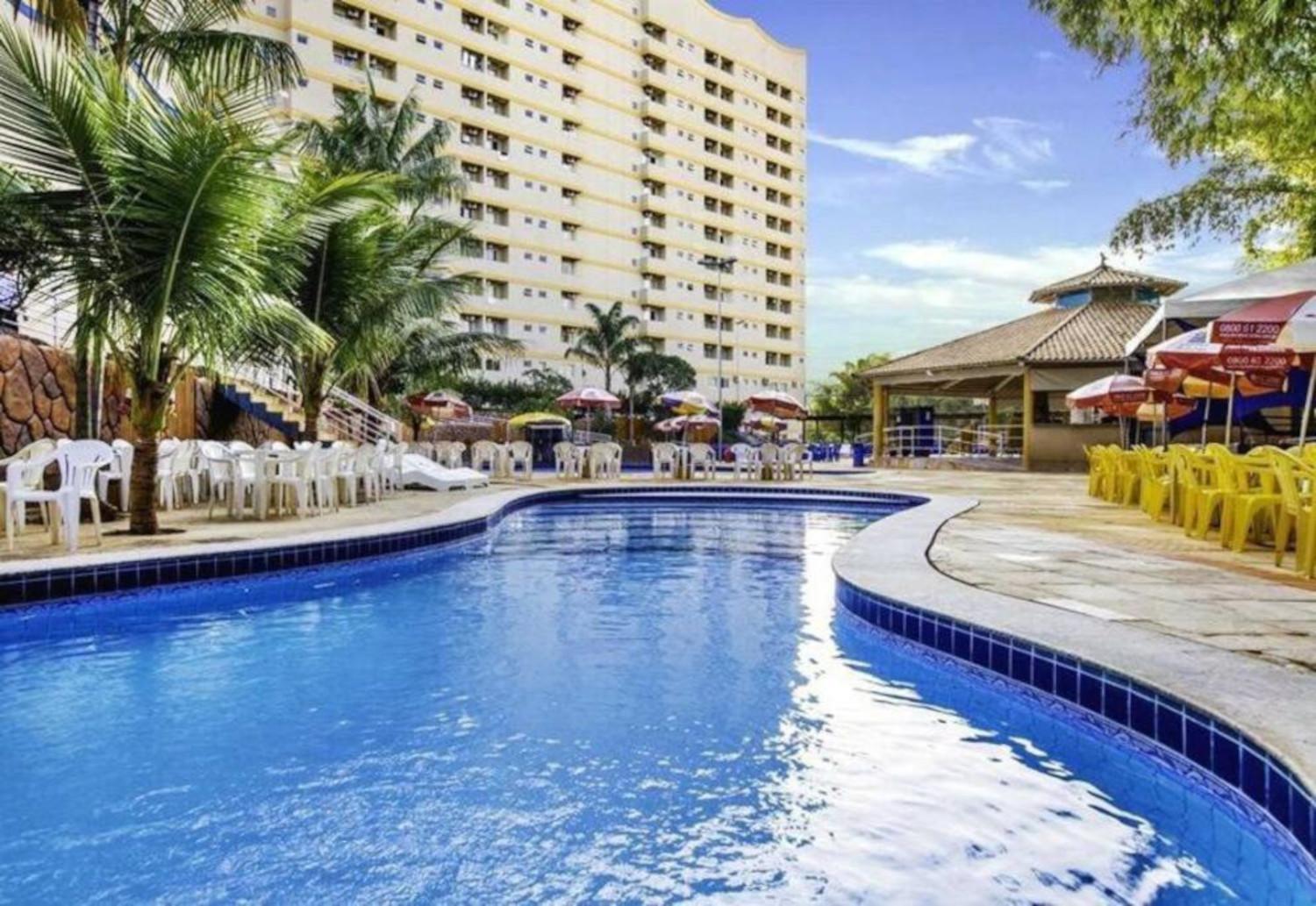 Caldas Novas, Golden Dolphin Grand Hotel, Quarto Sala Cozinha Aconchegante, Ap 361 Buitenkant foto